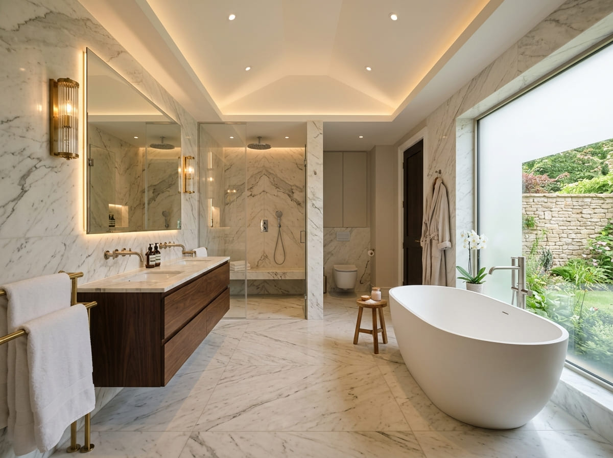 Custom Bathroom Renovation in Winters